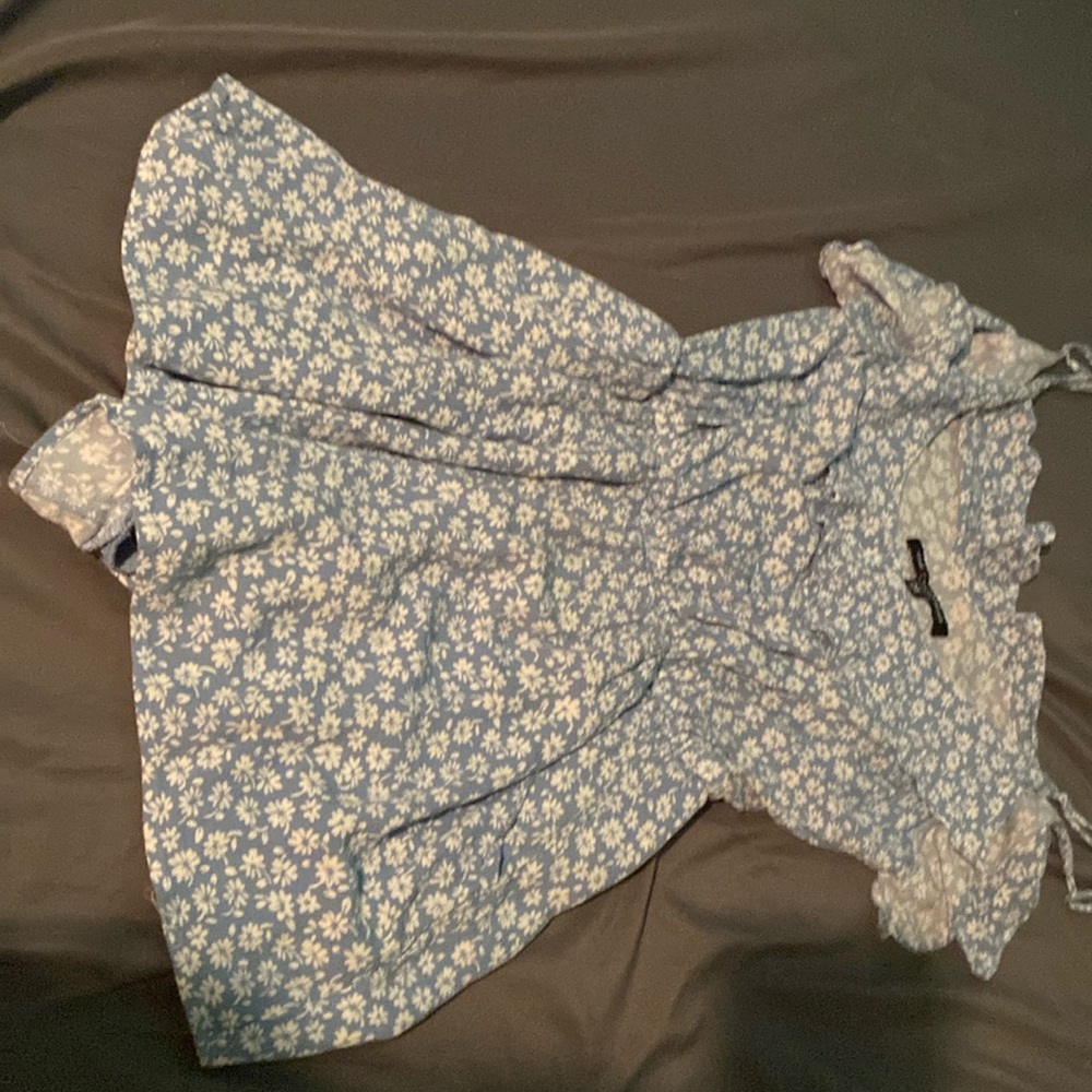 Light blue romper
